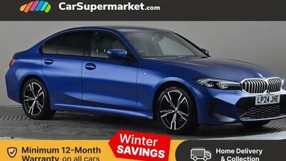 Blue Used 2024 BMW 320 M Sport Sedan | £26,497 (Fair price)