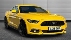 Yellow Used 2018 Ford Mustang Coupe | £23,494 (Fair price)