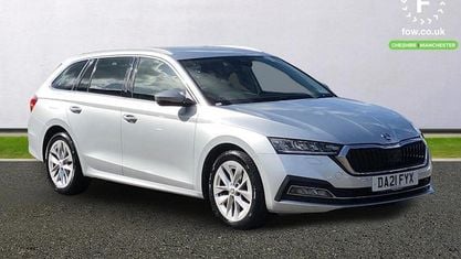Used Skoda Octavia SE L First Edition 150 HP (110 kW) 2020 Silver Estate