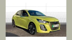 Yellow Used 2023 Peugeot e-208 Style Hatchback | £13,963 (Fair price)
