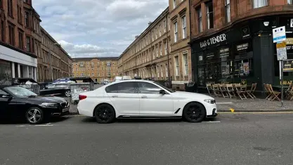 Begagnad BMW 520 M Sport 190 HK (139 kW) 2018 Vit Sedan