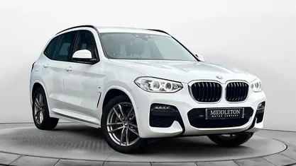 White Used 2020 BMW X3 M Sport SUV | £18,995 (Fair price)