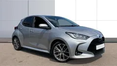 Silver Used 2022 Toyota Yaris Hybrid Design Hatchback | £15,535 (Fair price)