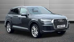 Grey Used 2019 Audi Q7 S-Line SUV | £31,695 (Fair price)