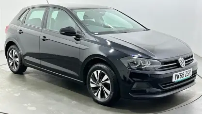 Used VW Polo SE 95 HP (69 kW) 2019 Black Hatchback