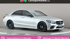 Silver Used 2020 Mercedes C220 AMG line Sedan | £20,497 (Fair price)