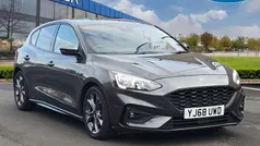 Grey Used 2018 Ford Focus ST-Line Hatchback | £9,975 (Fair price)