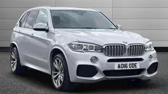 Silver Used 2016 BMW X5 M Sport SUV | £19,990 (Fair price)