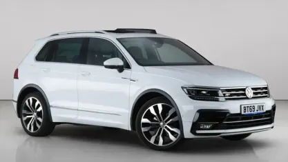 Used VW Tiguan R-line 150 HP (110 kW) 2019 White SUV