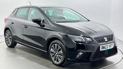 Używany Seat Ibiza SE 95 KM (69 kW) 2022 Czarny Hatchback