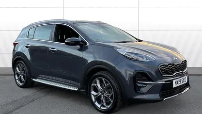 Used Kia Sportage GT-Line S 136 HP (100 kW) 2019 Grey SUV