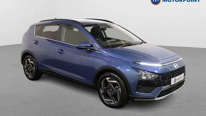 Used Hyundai Bayon Premium 101 HP (74 kW) 2024 Blue SUV