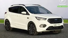 White Used 2018 Ford Kuga ST-Line SUV | £10,599 (Fair price)