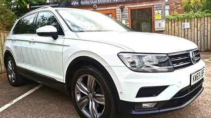 White Used 2020 VW Tiguan Match SUV | £15,495 (Fair price)