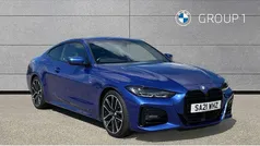 Blue Used 2021 BMW 420 M Sport Coupe | £24,995 (Fair price)