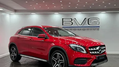 Used Mercedes GLA220 AMG Line Premium 177 HP (130 kW) 2018 Red SUV