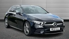 Black Used 2021 Mercedes A220 AMG line Hatchback | £18,940 (Fair price)