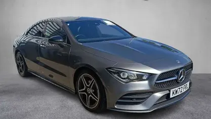 Used Mercedes CLA180 AMG line 136 HP (100 kW) 2023 Grey Coupe