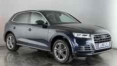 Blue Used 2018 Audi Q5 S-Line SUV | £19,850 (Fair price)