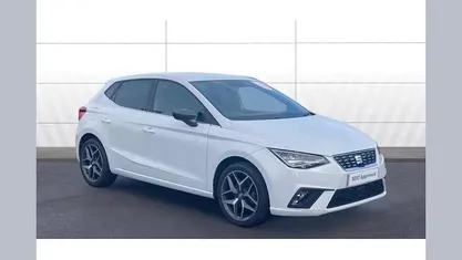 Used Seat Ibiza XCELLENCE 110 HP (80 kW) 2021 White Hatchback
