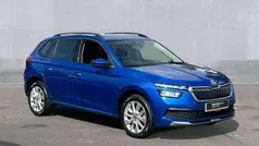 Race blue metallic Used 2022 Skoda Kamiq SE SUV | £14,490 (Fair price)