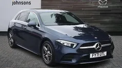 Blue Used 2021 Mercedes A200 AMG Line Premium Hatchback | £17,995 (Fair price)