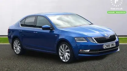 Begagnad Skoda Octavia 150 HK (110 kW) 2018 Blå Halvkombi
