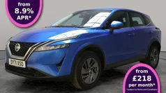 Blue Used 2021 Nissan Qashqai Acenta Premium SUV | £15,926 (Fair price)