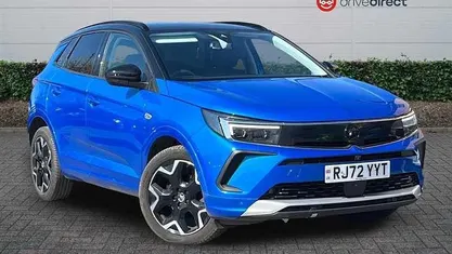 Used Vauxhall Grandland X Ultimate 131 HP (96 kW) 2023 Blue SUV