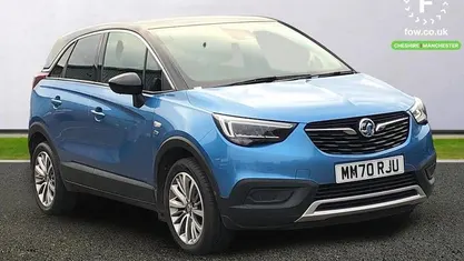 Blue Used 2020 Vauxhall Crossland X SUV | £8,199 (Fair price)