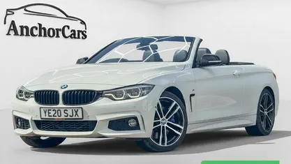Used BMW 430 Cabriolet M Sport 252 HP (185 kW) 2020 White Cabriolet