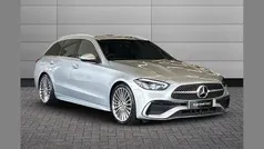 Used 2024 Mercedes C300e AMG Line Premium Estate | £35,350 (Good price)