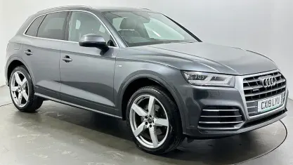 Used Audi Q5 S-Line 190 HP (139 kW) 2019 Grey SUV