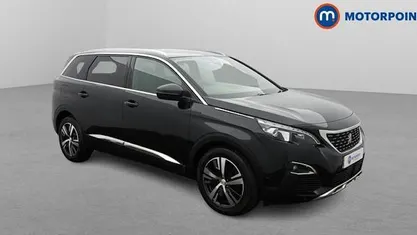 Used Peugeot 5008 GT-line 131 HP (96 kW) 2019 Black SUV