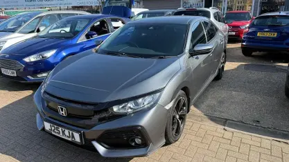 Used Honda Civic SR 126 HP (92 kW) 2019 Grey Hatchback