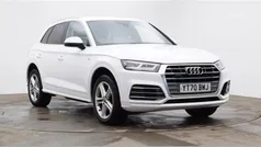 White Used 2020 Audi Q5 S-Line SUV | £26,000 (Good price)