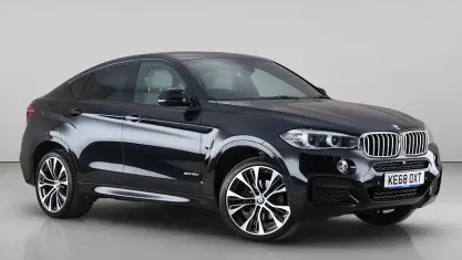 Used BMW X6 M Sport 313 HP (230 kW) 2018 Black SUV