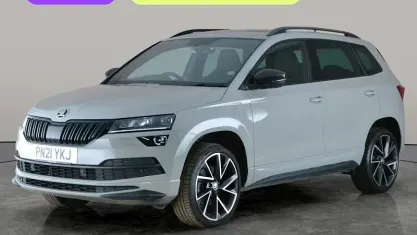 Used Skoda Karoq SportLine 150 HP (110 kW) 2021 Grey SUV