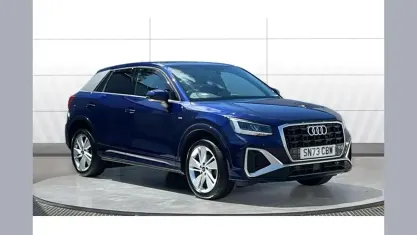 Used Audi Q2 S-Line 150 HP (110 kW) 2023 Blue SUV