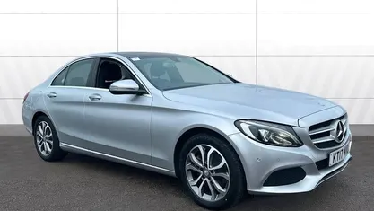 Silver Used 2017 Mercedes C200 Premium Sedan | £13,425 (Fair price)