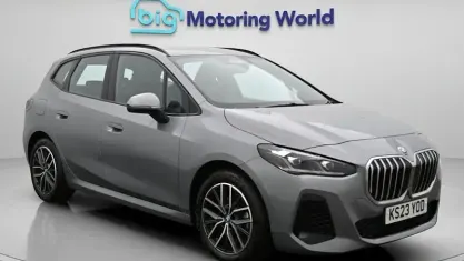 Used BMW 225 Active Tourer M Sport 245 HP (180 kW) 2023 Grey MPV
