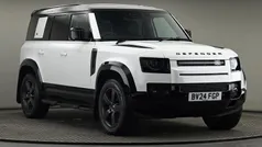 Exterior paint fuji white Used 2024 Land Rover Defender HSE Dynamic SUV | £65,700 (Fair price)