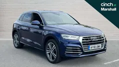 Blue Used 2018 Audi Q5 S-Line SUV | £23,990 (Fair price)