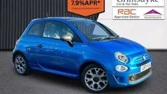 Blue Used 2021 Fiat 500 Sport Hatchback | £9,990 (Fair price)