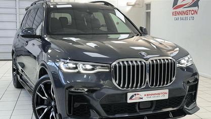 Begagnad BMW X7 M Sport 400 HK (294 kW) 2020 Grå SUV
