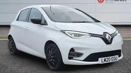 White Used 2020 Renault Zoe Play Hatchback | £7,790 (Fair price)