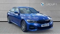 Blue Used 2019 BMW 330e M Sport Sedan | £18,718 (Fair price)