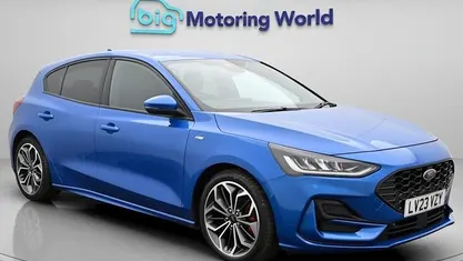 Used Ford Focus ST-Line X 125 HP (91 kW) 2023 Blue Hatchback