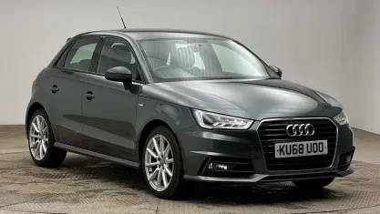 Used Audi A1 Sportback S-Line 95 HP (69 kW) 2018 Grey Hatchback