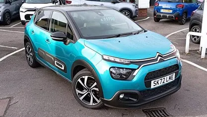Used Citroën C3 PureTech 83 HP (61 kW) 2022 Blue Hatchback